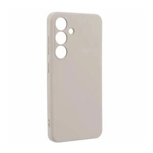 Silicone Cushion Case for Samsung Galaxy S23 - Cream