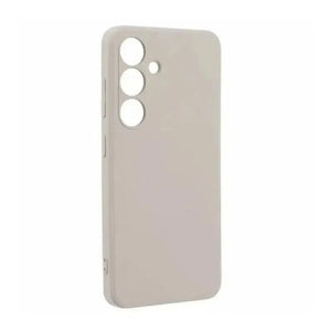Silicone Cushion Case for Samsung Galaxy S22 Ultra - Cream