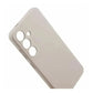 Silicone Cushion Case for Samsung Galaxy S22 Ultra - Cream