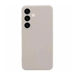 Silicone Cushion Case for Samsung Galaxy S22 Ultra - Cream