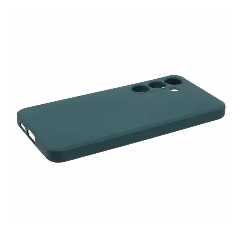 Silicone Cushion Case for Samsung Galaxy S24 Ultra - Green