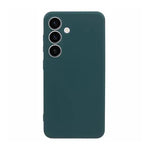 Silicone Cushion Case for Samsung Galaxy S24 Ultra - Green