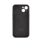 Silicone Cushion Case for - iPhone 12 Pro -Black