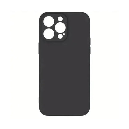 Silicone Cushion Case for - iPhone 12 Pro -Black