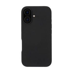 Silicone Cushion Case for - iPhone 16 -Black
