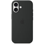 Silicone Cushion Case for - iPhone 16 -Black