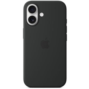 Silicone Cushion Case for - iPhone 16 -Black