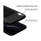 Silicone TPU Card Slot Case Black - For iPhone X / XS