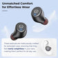 TOZO T10 Wireless Bluetooth Earbuds Black – Excellent Pre-owned