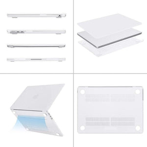 TPU Hard Frosted Clear Skin For 13.3" MacBook Air A1932 / A2179/ A2337 - Brand New