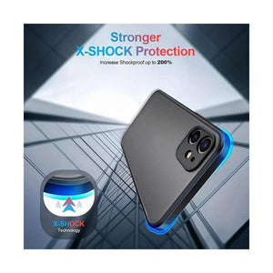 Translucent Frosted Case for Samsung Galaxy S22 Ultra - Blue