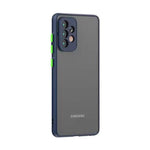 Translucent Frosted Case for Samsung Galaxy S24 Ultra - Blue