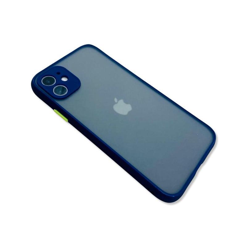 Translucent Frosted Case for iPhone 11 - Blue