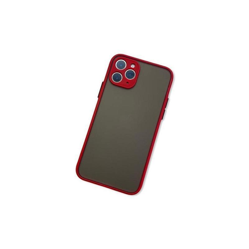 Translucent Frosted Case for iPhone 11 Pro - Red