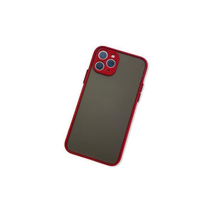 Translucent Frosted Case for iPhone 11 Pro - Red