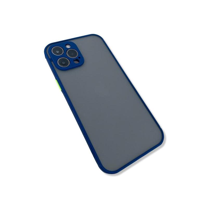 Translucent Frosted Case for iPhone 12 Pro - Blue