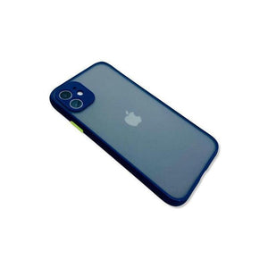 Translucent Frosted Case for iPhone 13 Mini - Blue