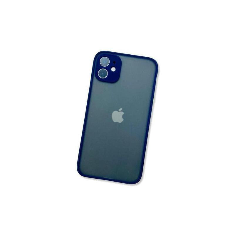 Translucent Frosted Case for iPhone 13 Mini - Blue