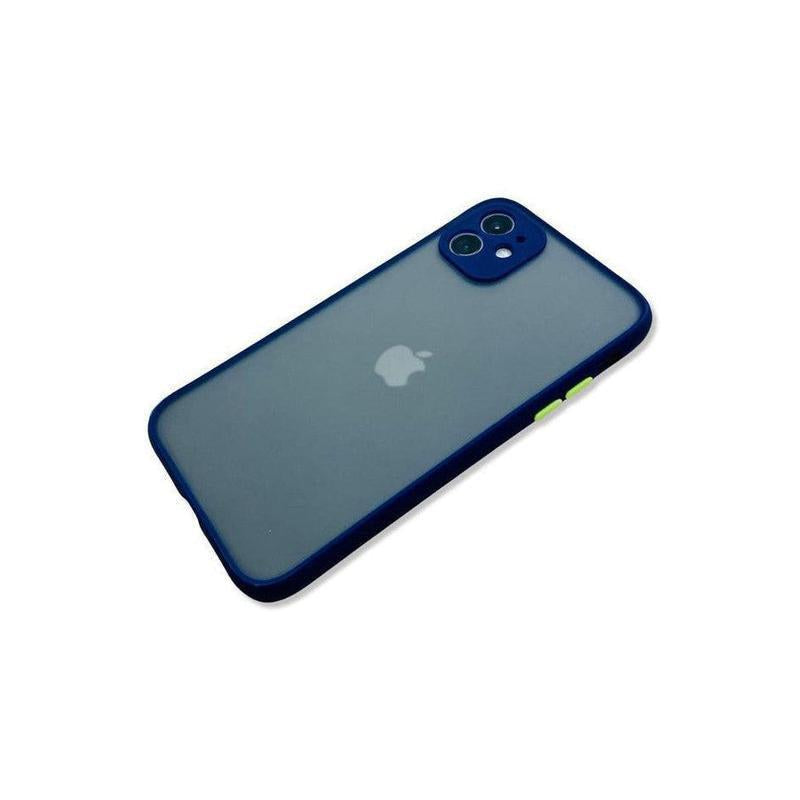 Translucent Frosted Case for iPhone 13 Mini - Blue