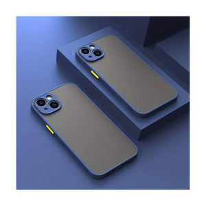 Translucent Frosted Case for iPhone 13 Mini - Blue