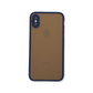 Translucent Frosted Case for iPhone X / XS - Blue