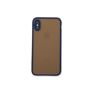 Translucent Frosted Case for iPhone X / XS - Blue