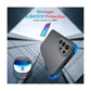 Transparent Clear Matte Case For Samsung S20 Plus - Black