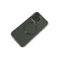 Transparent wireless charging magnetic case for iPhone 13 Pro - Metallic Green