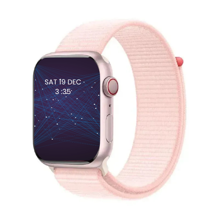 Apple Watch Series 9 41MM Aluminium GPS + Cellular (100% Battery) Pink - Premium Pre-owned