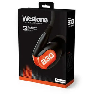 Westone B30 Bluetooth Earphones Black - Open Box Pre-owned