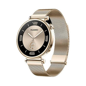 Huawei Watch GT 5 41mm GPS Smartwatch 4GB Stainless Steel Gold with Milanese Metal Strap (JNA-B19) - Good Pre-owned