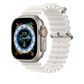 Apple Watch Original 49-mm Ocean Band One Size White - Premium Refurbished