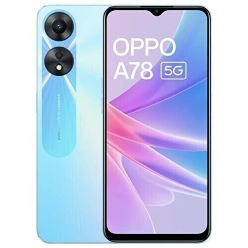OPPO A78 5G 128GB 4GB RAM Glowing Blue (Dual SIM) - Excellent Pre-owned