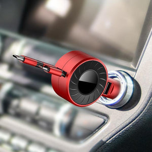 3 in 1 Cigarette lighter Car adapter for iPhones/androids/ Type c