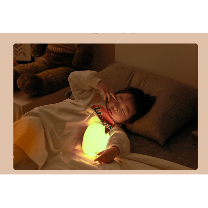 Baseus Cute Series kitty Silicone rechargeable night light for kids bedroom