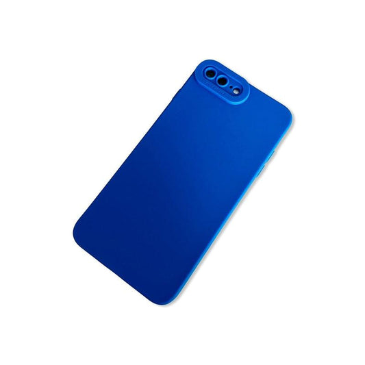 Blue Silicon Back Cover Case for iPhone 7 Plus / 8 Plus 800