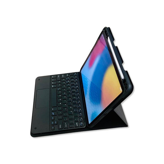 Bluetooth wireless Keyboard with Protective case for Apple iPad Air 4/10.9'' - Black
