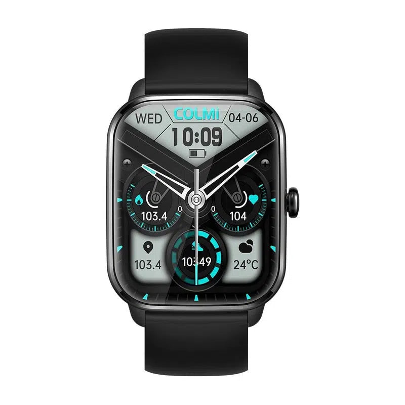 Colmi C61 Smart Watch 1.9" w/- Bluetooth Calling - Black