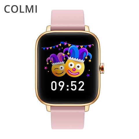 Colmi P8 Max Smart Watch with Bluetooth Calling & Fitness tracking - Rose Gold