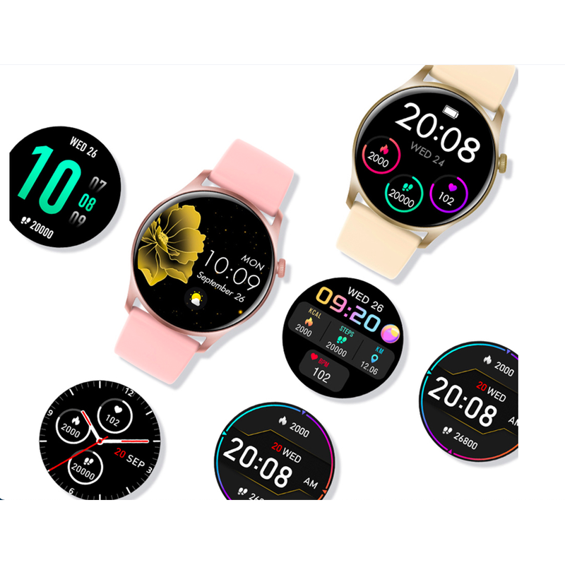 Colmi Sky 8 Smart Watch w/- Activity tracking - Pink