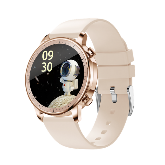 Colmi V23 Pro Smart Watch with Push notification, fitness tracking - Gold