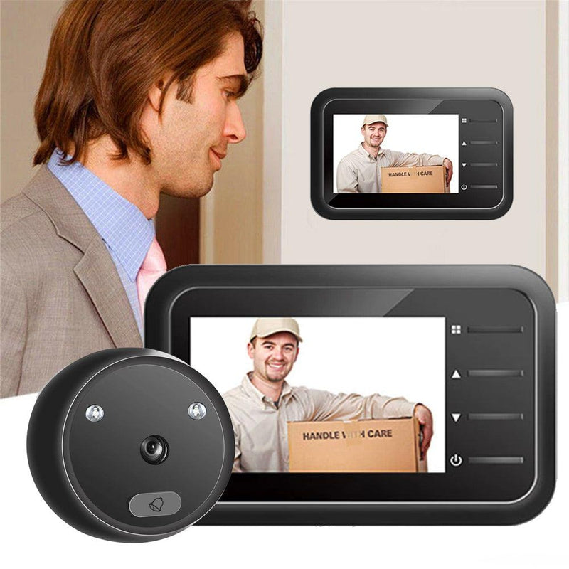 Electronic Anti-theft Doorbell Home Security Camera- Battery Powered