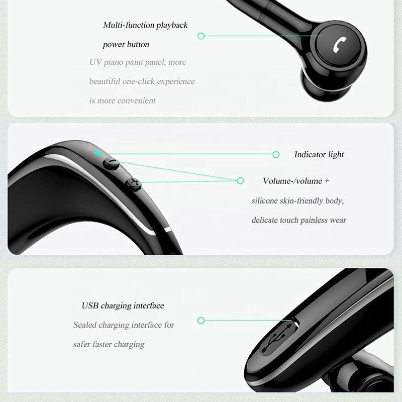 Handsfree IPX-4 waterproof Bluetooth wireless business headset