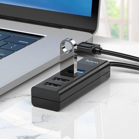 Hoco USB hub 4-in-1 HB25 USB to USB3.0+USB2.0*3