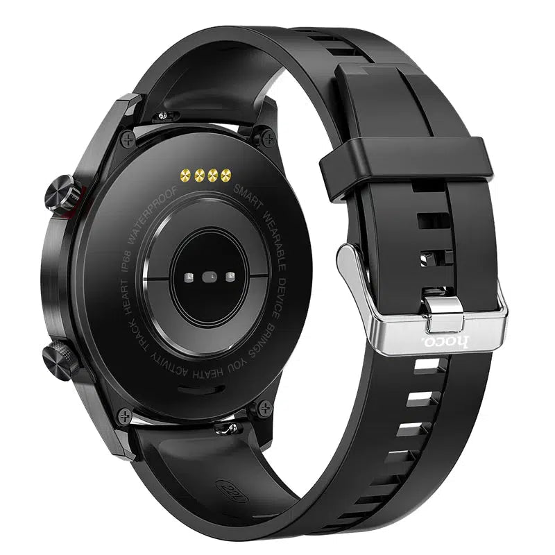Hoco Y2 Pro Smart Watch w/- Bluetooth Calling, Sports mode, fitness tracking - Black