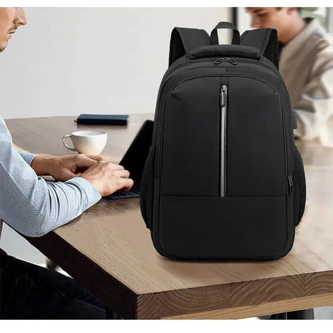 Laptop Bag 15.6" Muti purpose inbuilt USB Charging Port - Black