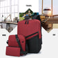 Laptop Bag three piece Multi purpose in-built USB Charging Cable - Black/Red