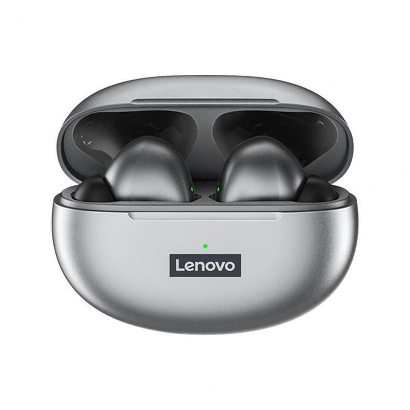 Lenovo LP Bluetooth wireless earbuds with 250 mAh charging case