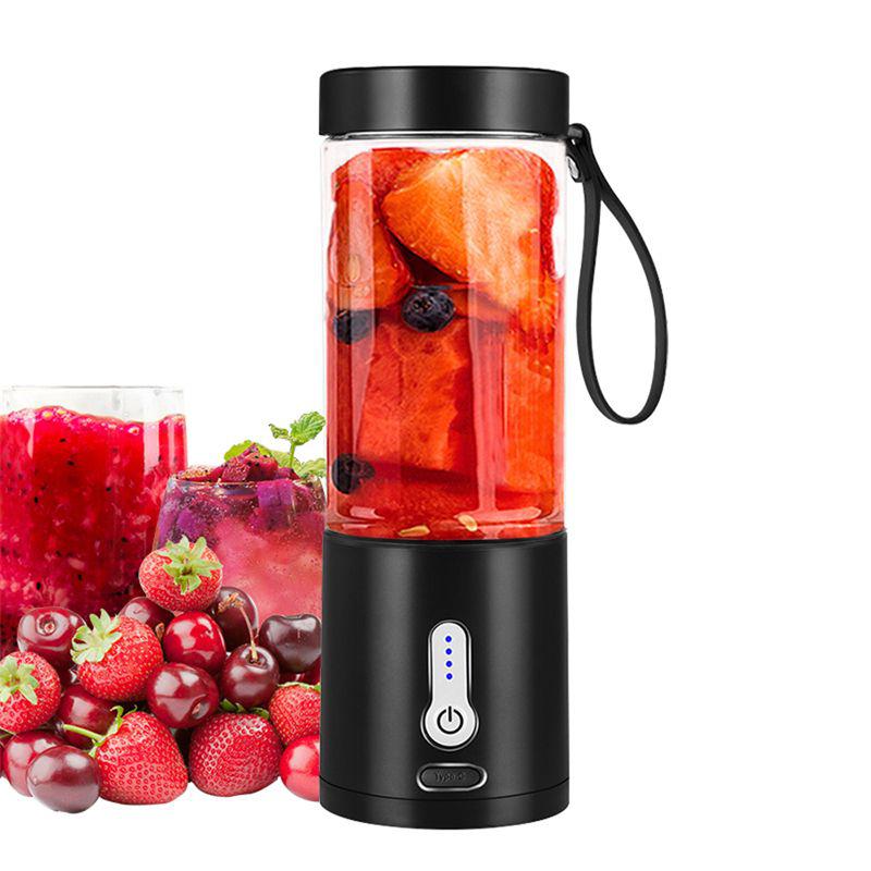 Rechargeable 530ml Portable Blender and smoothie maker - Black