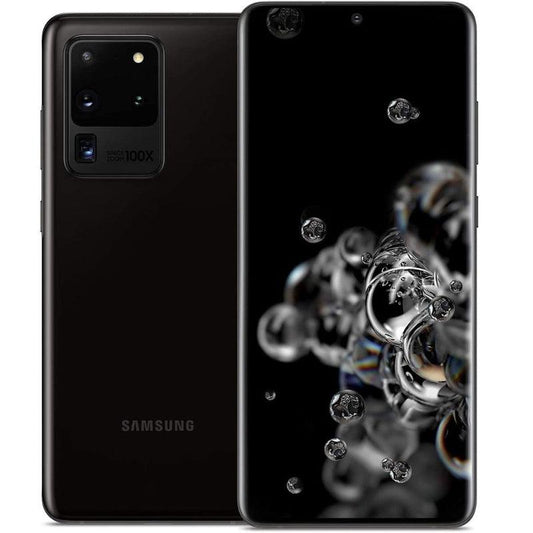 Samsung Galaxy S20 Ultra 5G 128GB Snapdragon Cosmic Black - Very Good- Pre-owned